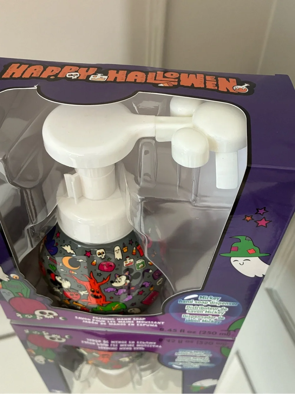 Disney Halloween Mickey Foaming Hand Soap Dispenser